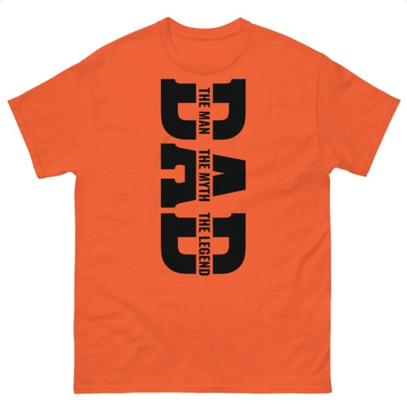 Custom: T-Shirt "DAD-The MAN, MYTH, LEGEND”-Sz: S-3xl - Picture 3 of 5